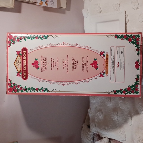 Limited Edition! Soft Expressions Hand Painted Fine Bisque Porcelain Bride Doll - Picture 4 of 15